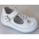 Detská celokoženná letná obuv - biela, vz.625
