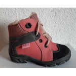 Detská zimná obuv - ružovo-šedá, vz.567